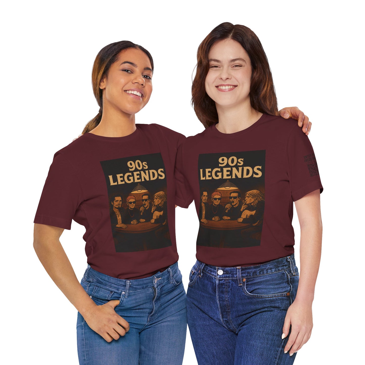 90s Legends Grunge Tee – Tribute to the Sound of a Generation