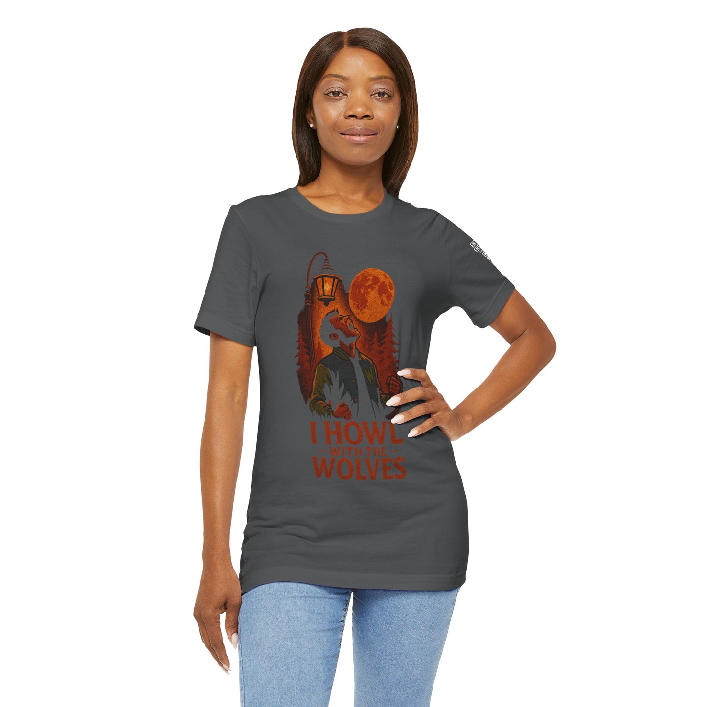 Do You Howl? | I Howl with the Wolves Tee by Creative Artist Joe Parkhurst
