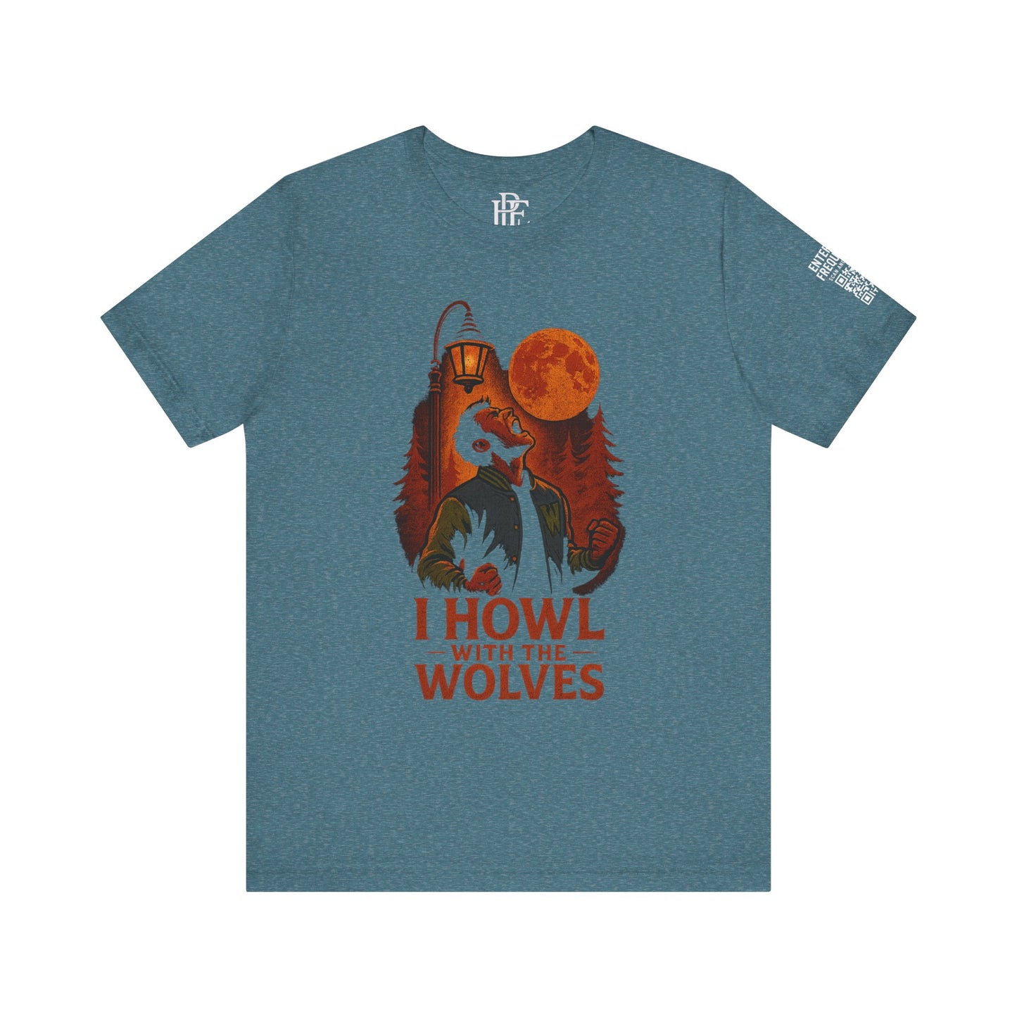 Do You Howl? | I Howl with the Wolves Tee by Creative Artist Joe Parkhurst