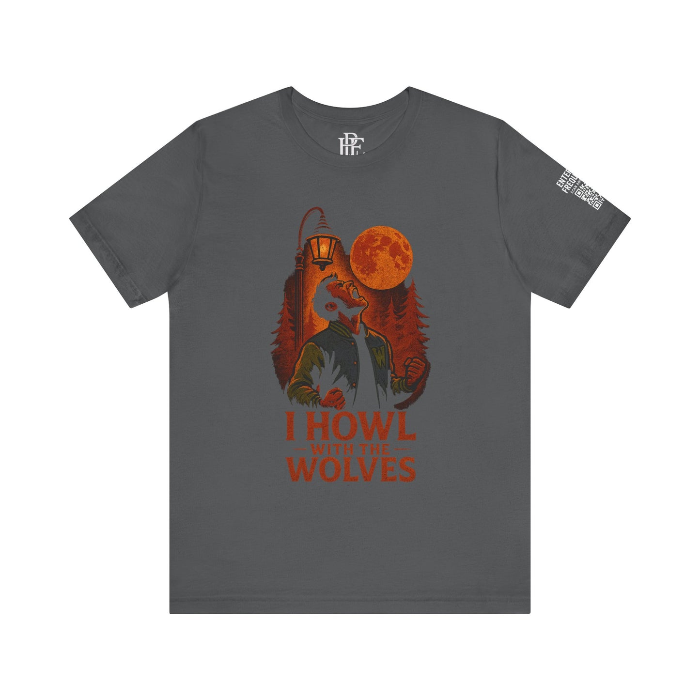 Do You Howl? | I Howl with the Wolves Tee by Creative Artist Joe Parkhurst