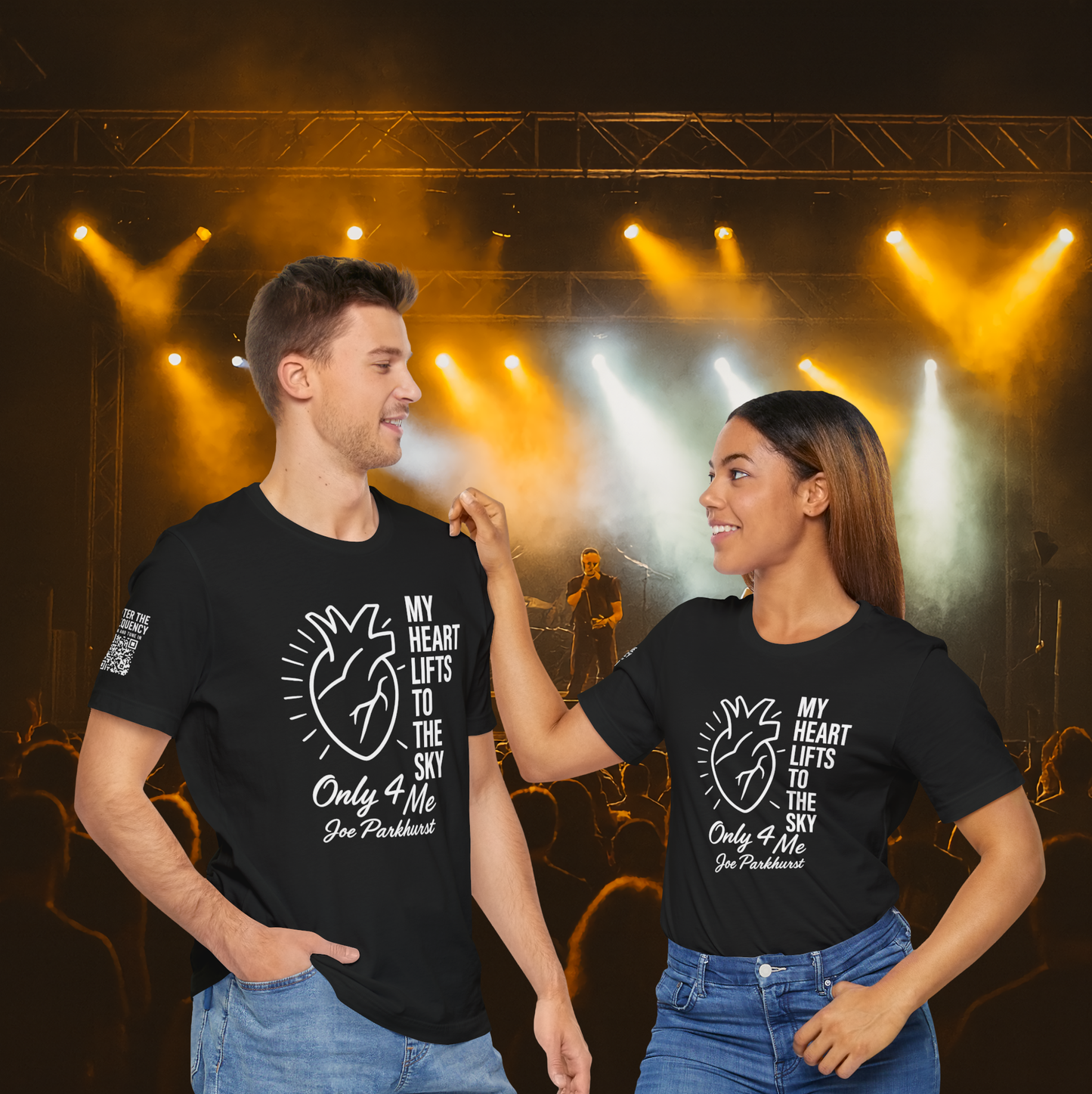 “Only 4 Me” Heart Lift Tour Tee – Joe Parkhurst Official