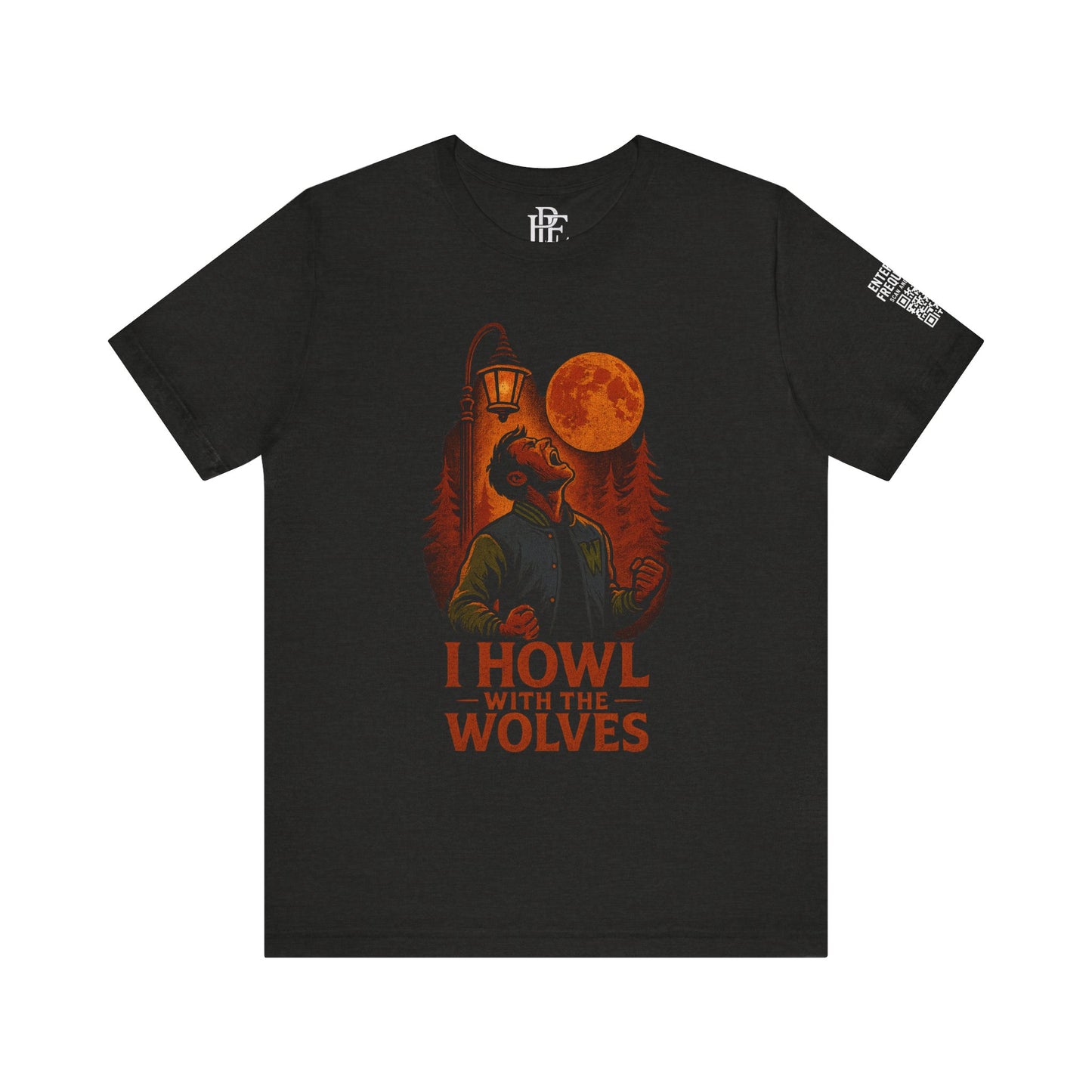 Do You Howl? | I Howl with the Wolves Tee by Creative Artist Joe Parkhurst