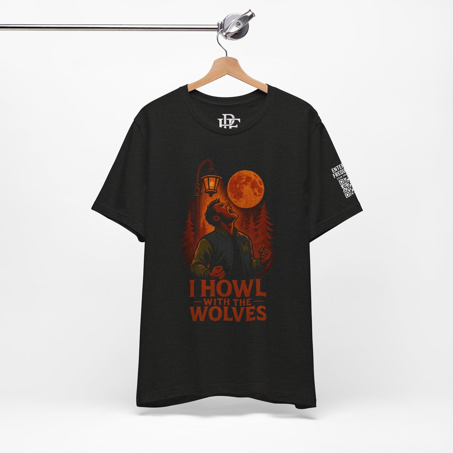 Do You Howl? | I Howl with the Wolves Tee by Creative Artist Joe Parkhurst